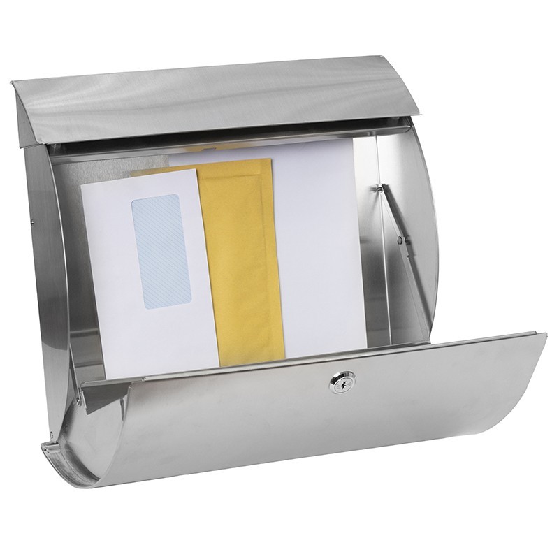 Aura Inox Large Capacity Outdoor Letterbox | ARREGUI