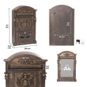 Maxi Outdoor Mailbox Residence Large Capacity | ARREGUI