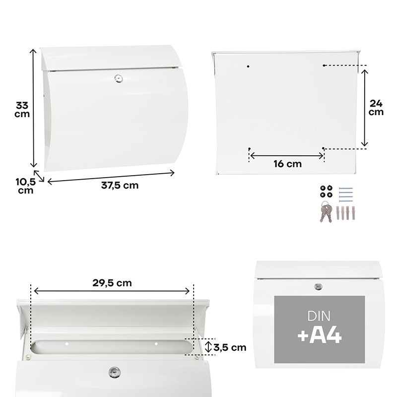 Outdoor Mailbox Large Capacity | ARREGUI