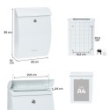 Mininova Outdoor Mailbox Size DIN A4 | ARREGUI