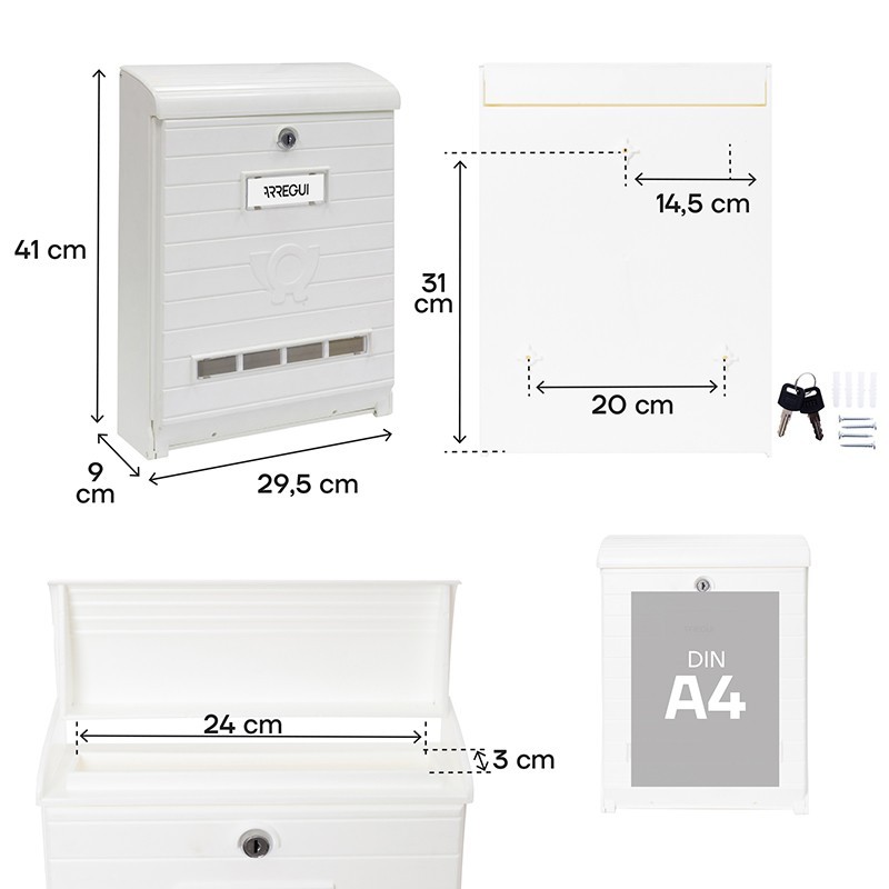 Large Capacity Outdoor Mailbox | ARREGUI