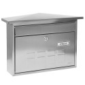 Stainless Steel Outdoor Mailbox Size DIN A4 | ARREGUI