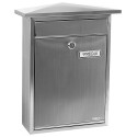 Home Stainless Steel Outdoor Mailbox Size DIN A4 | ARREGUI
