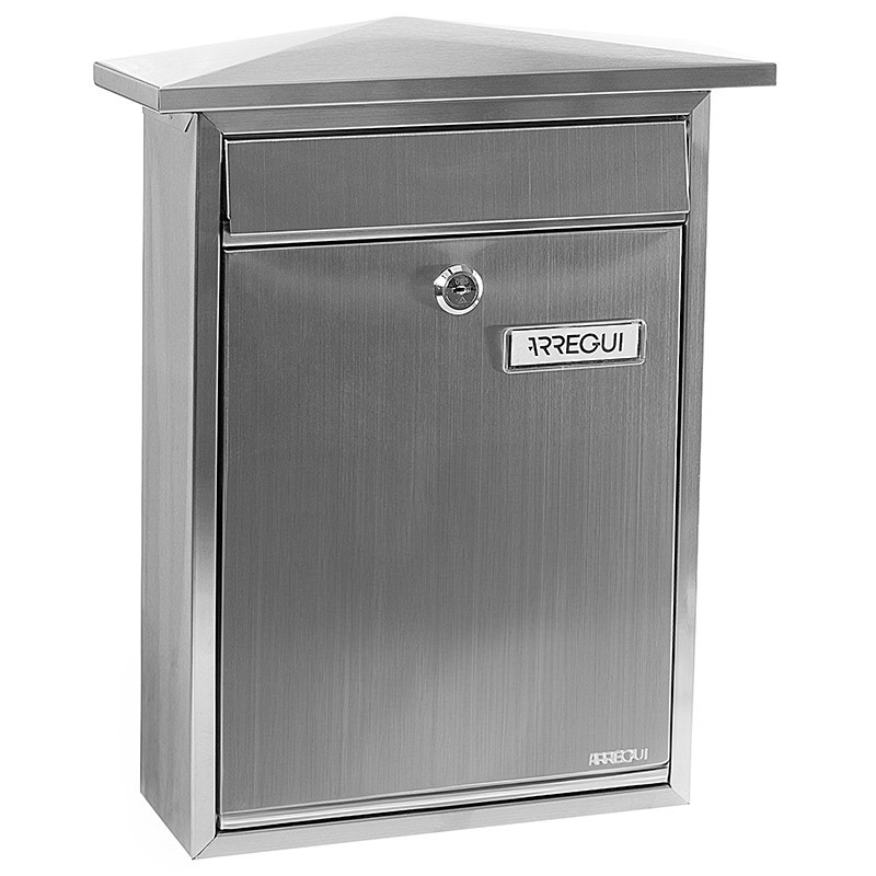 Home Stainless Steel Outdoor Mailbox Size DIN A4 | ARREGUI