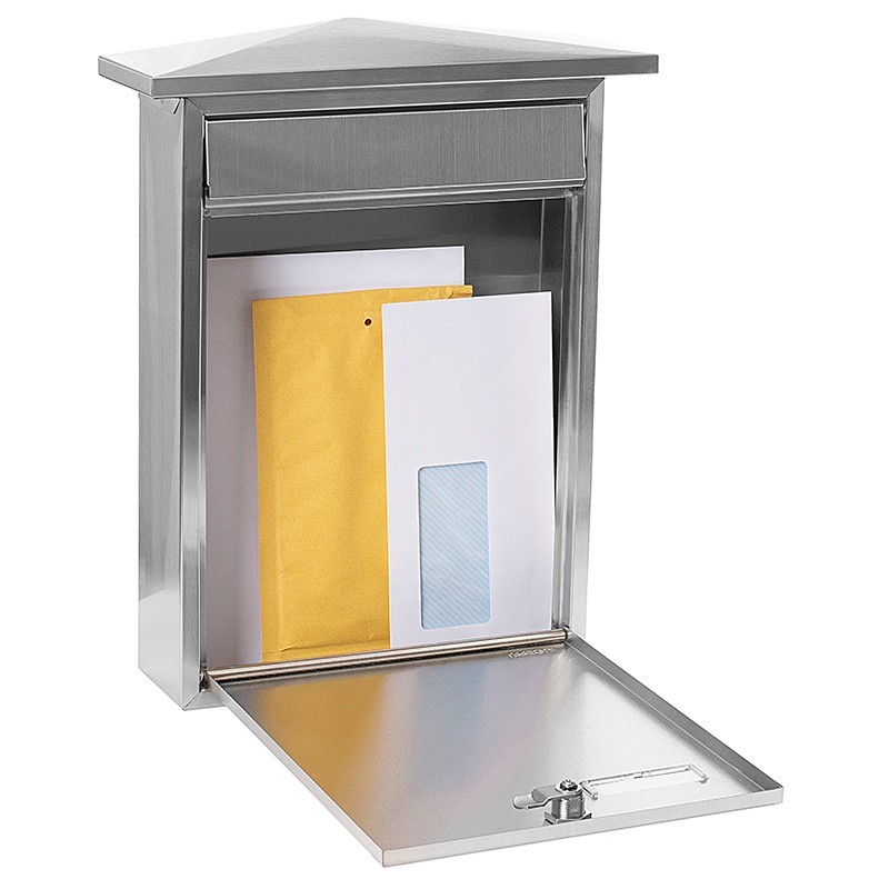 Home Stainless Steel Outdoor Mailbox Size DIN A4 | ARREGUI