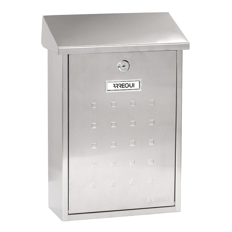 Premium Inox Cassetta Postale Esterna Formato DIN A4 | ARREGUI