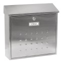 Premium Maxi Stainless Steel Outdoor Mailbox Large Capacity | ARREGUI