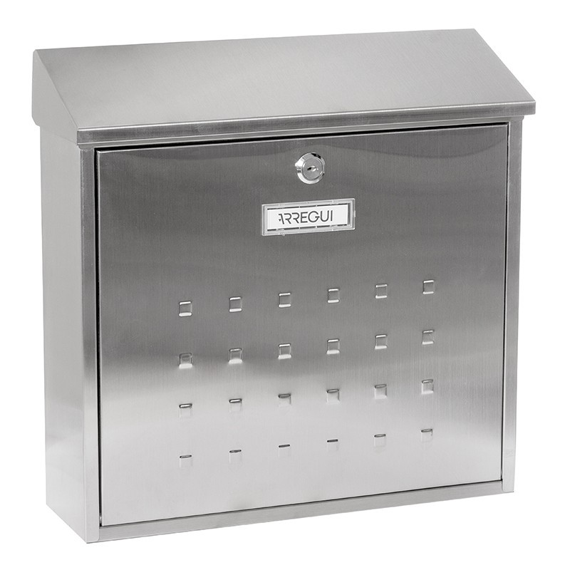 Premium Maxi Stainless Steel Outdoor Mailbox Large Capacity | ARREGUI