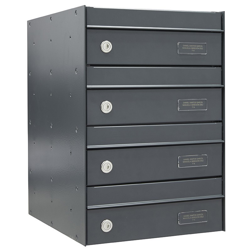 Univers Horizontal mailbox for outdoors Size DIN A4 | ARREGUI