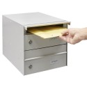 Univers Bigen Large Horizontal Mailbox Size DIN A4 | ARREGUI