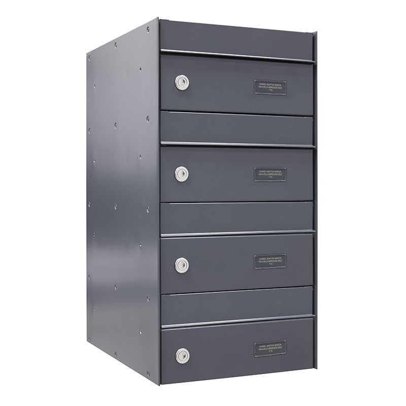 Univers Bigen Large Horizontal Mailbox Size DIN A4 | ARREGUI