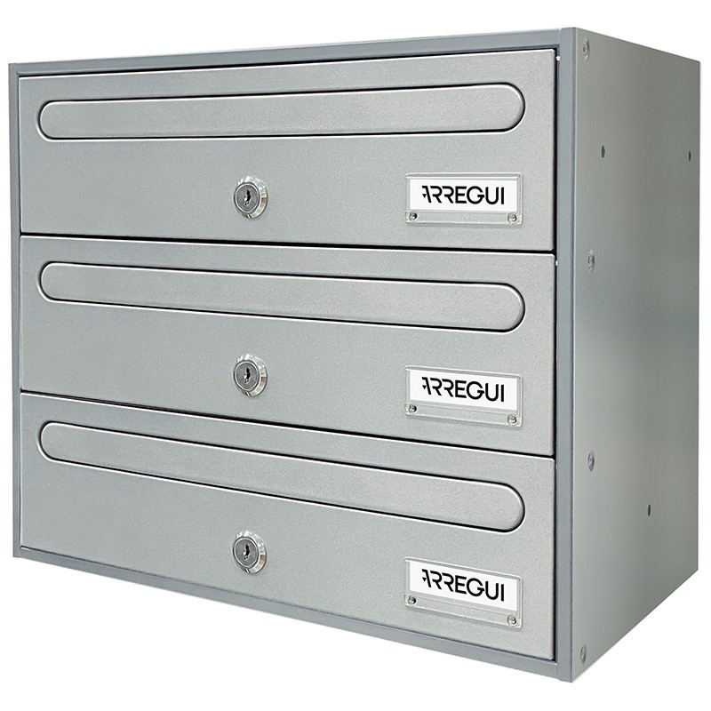 Front Horizontal mailbox for interior Size DIN A4 | ARREGUI