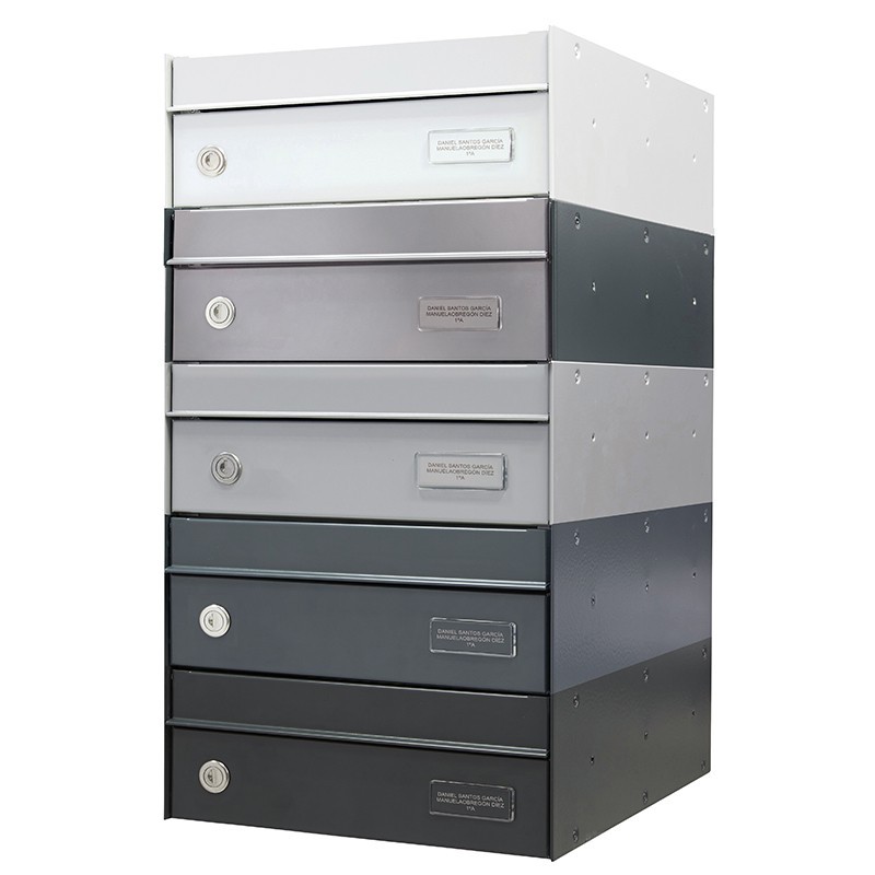 Univers Horizontal mailbox for outdoors Size DIN A4 | ARREGUI