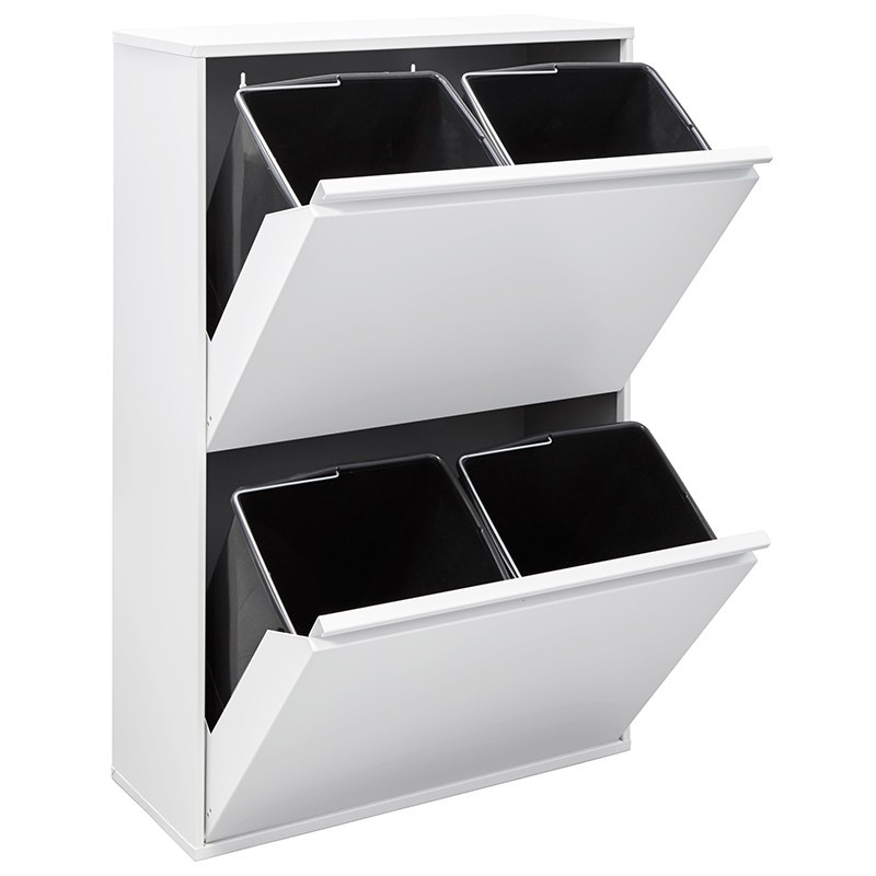 Basic Trash and Recycling Bin 4x17 L | ARREGUI