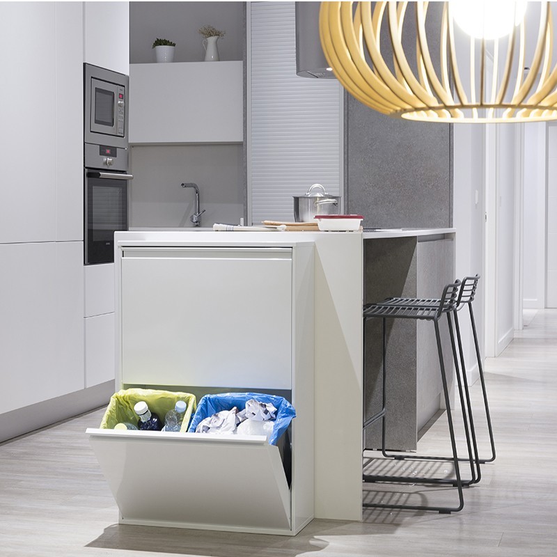 Basic Trash and Recycling Bin 4x17 L | ARREGUI