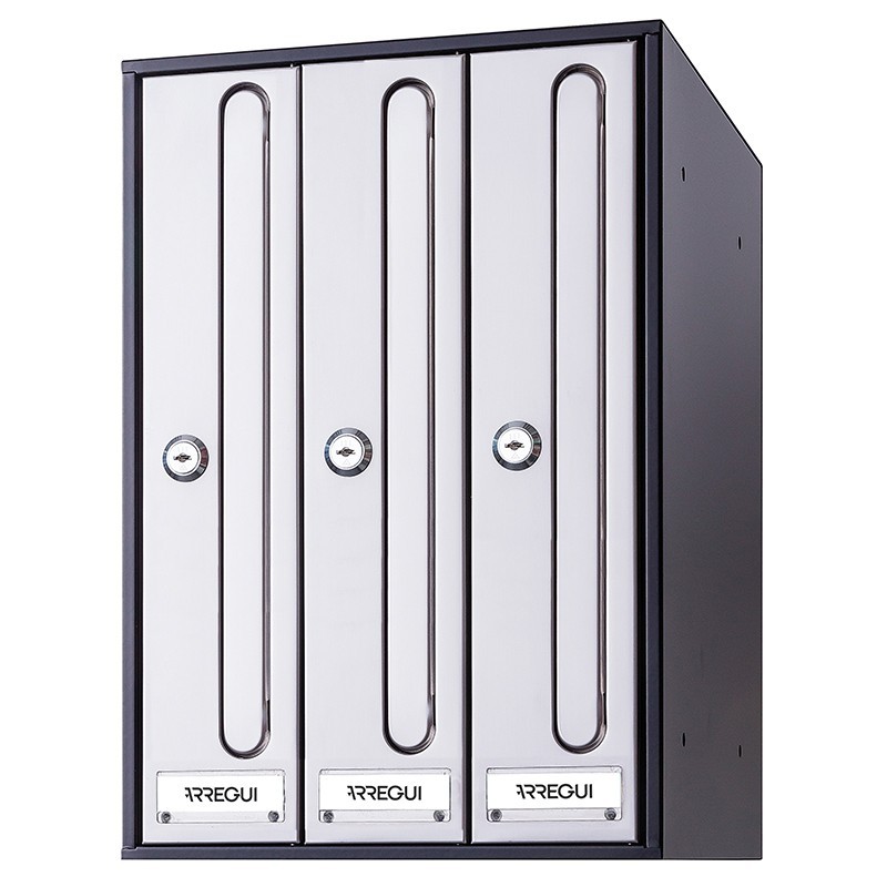 Front Vertical Mailbox DIN A4 Size | ARREGUI