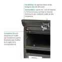 Future anti-vandal | Horizontal mailbox for interior | ARREGUI