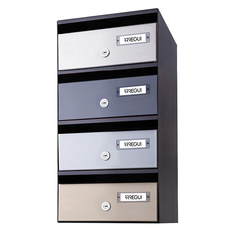 Adapta| Horizontal mailbox for interior Size DIN A4 and A5| ARREGUI