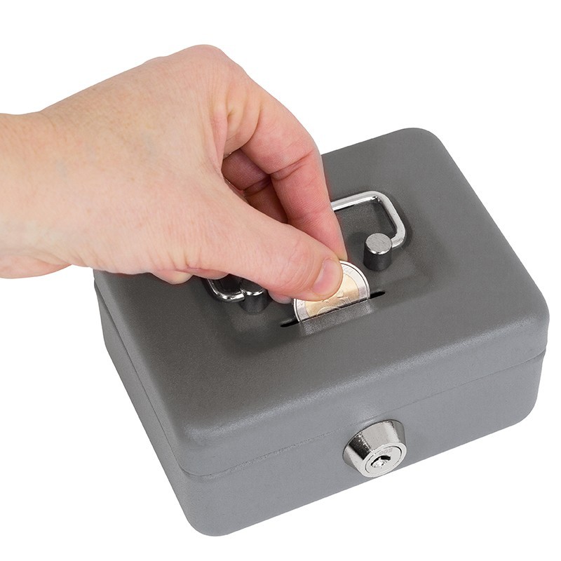 Elegant Cash Box with Key 12.5 cm wide | ARREGUI