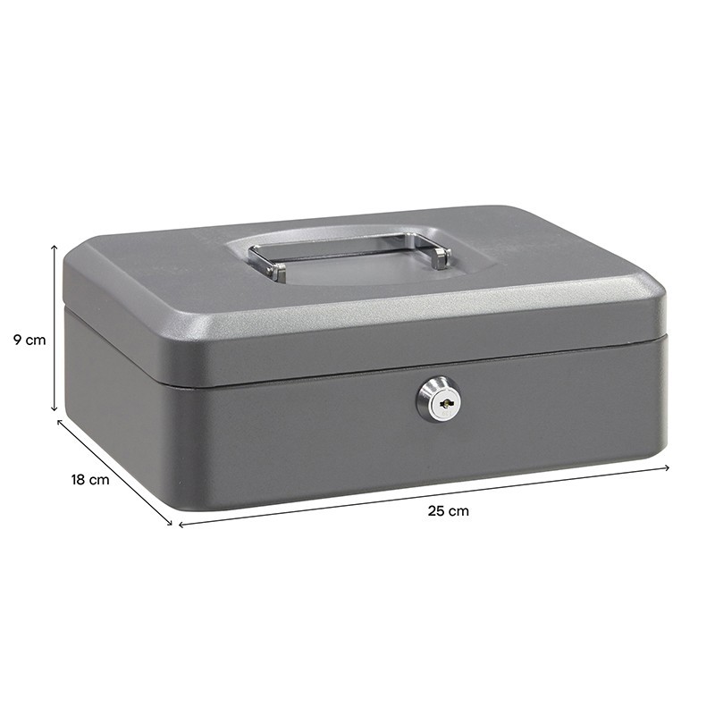 Elegant Cash Box with Key 25 cm wide | ARREGUI