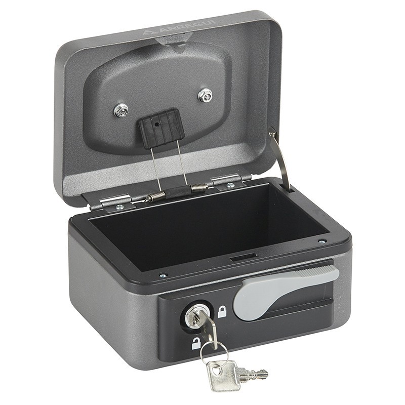 Pop Up Cash Box with Key and Button | ARREGUI