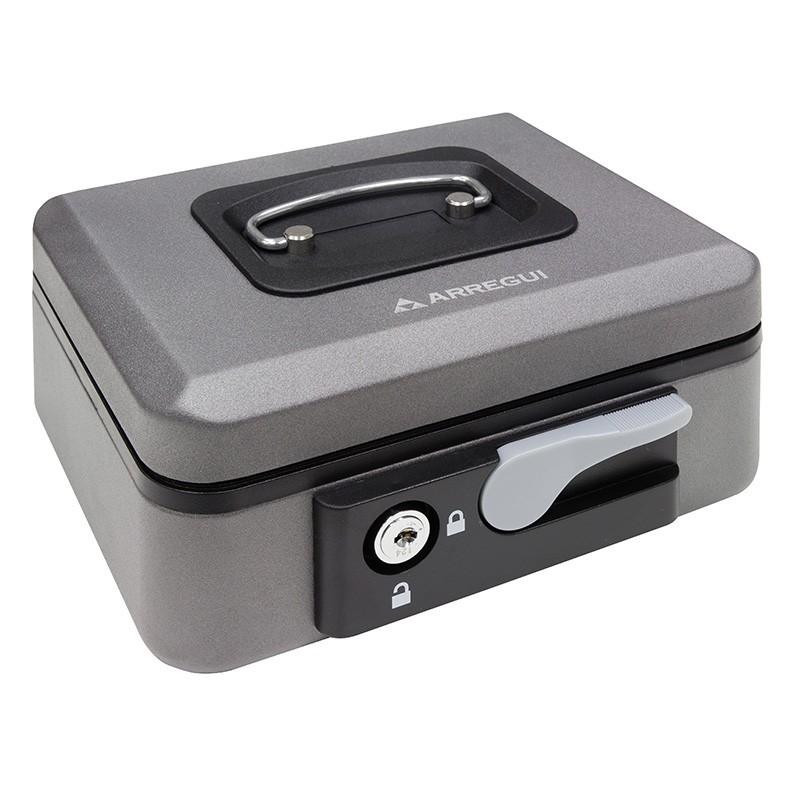 Pop Up Cash Box with Key and Button | ARREGUI