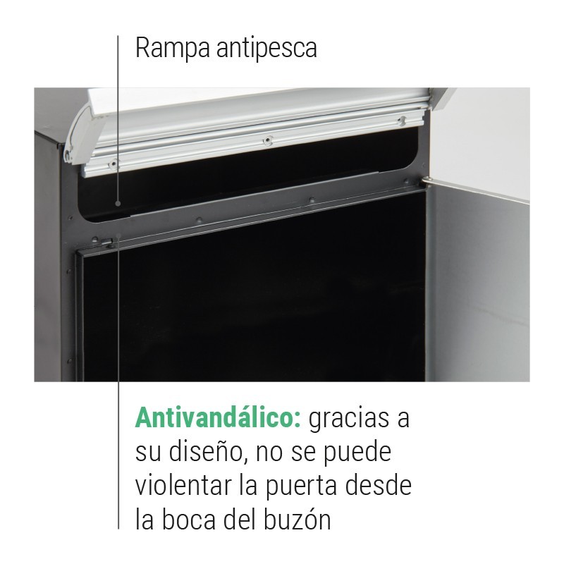 Milenio| Vertical mailbox ideal for outdoors| ARREGUI