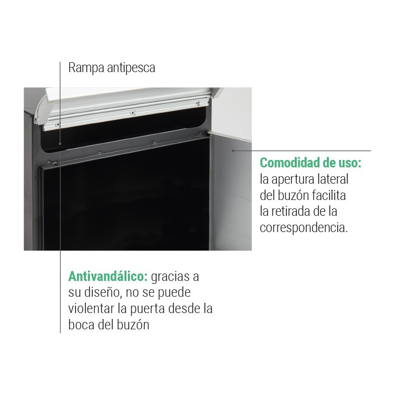 Infinity| Vertical mailbox for outdoor and indoor | ARREGUI