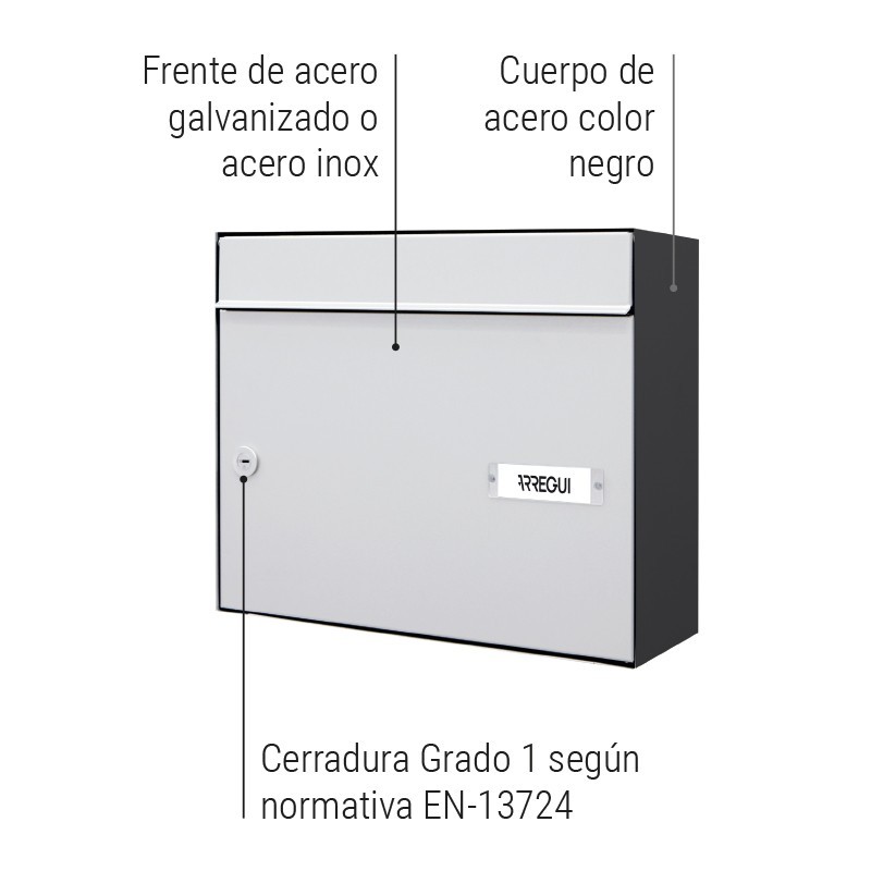 Infinity| Vertical mailbox for outdoor and indoor | ARREGUI