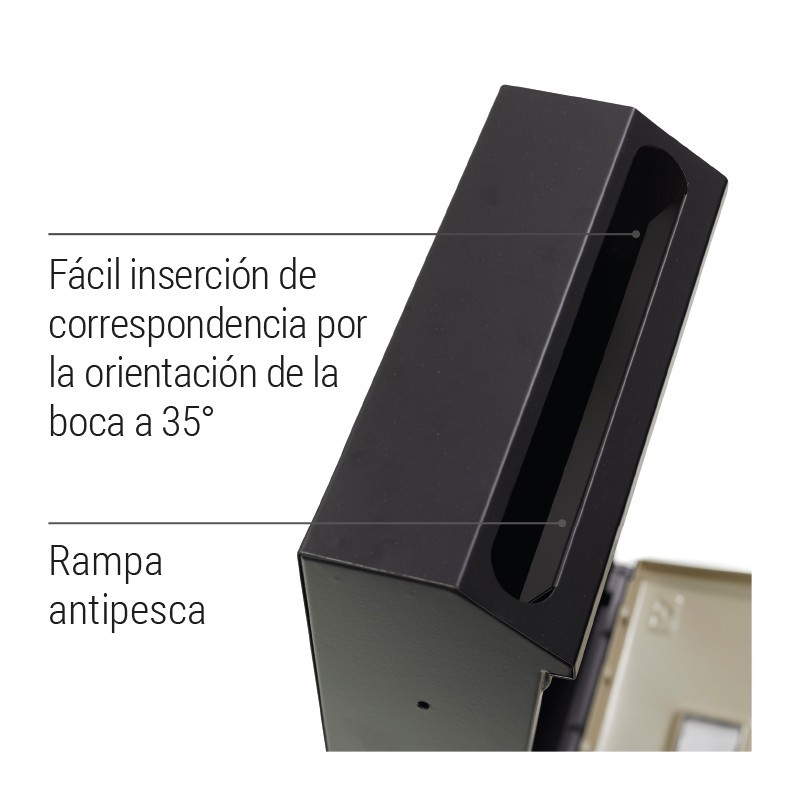 Future|Cassetta per la posta verticale da interno| ARREGUI