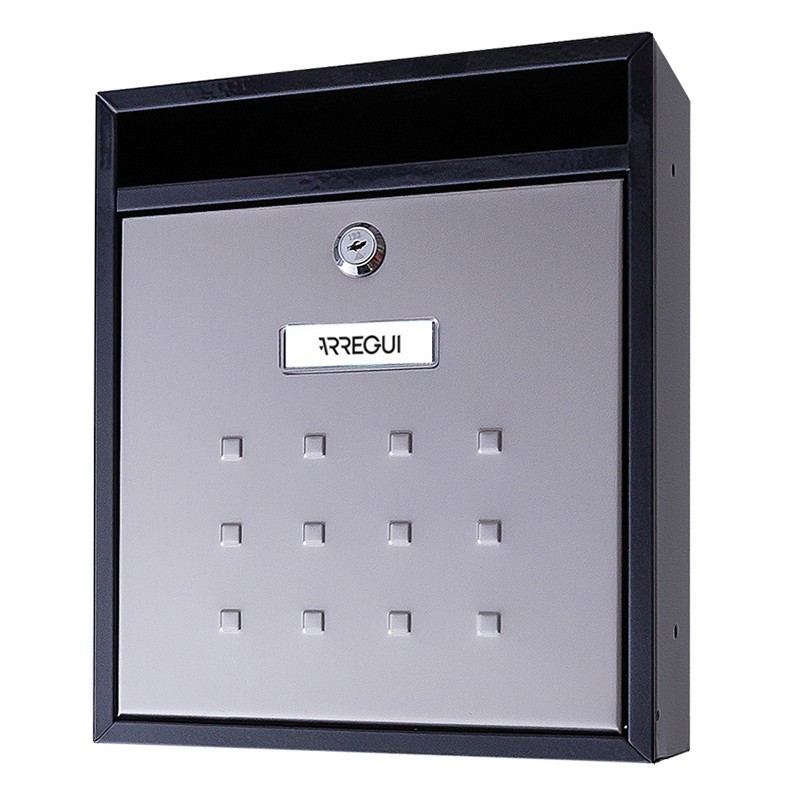 Look|Vertical mailbox for interior with geometric relief| ARREGUI