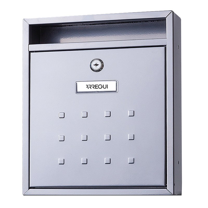 Look|Vertical mailbox for interior with geometric relief| ARREGUI