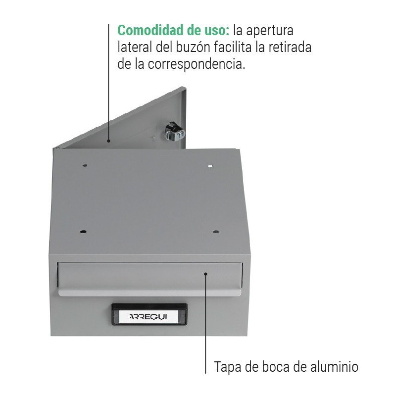 EVOLUZIONE DOPPIA| Cassetta postale con doppio accesso| ARREGUI