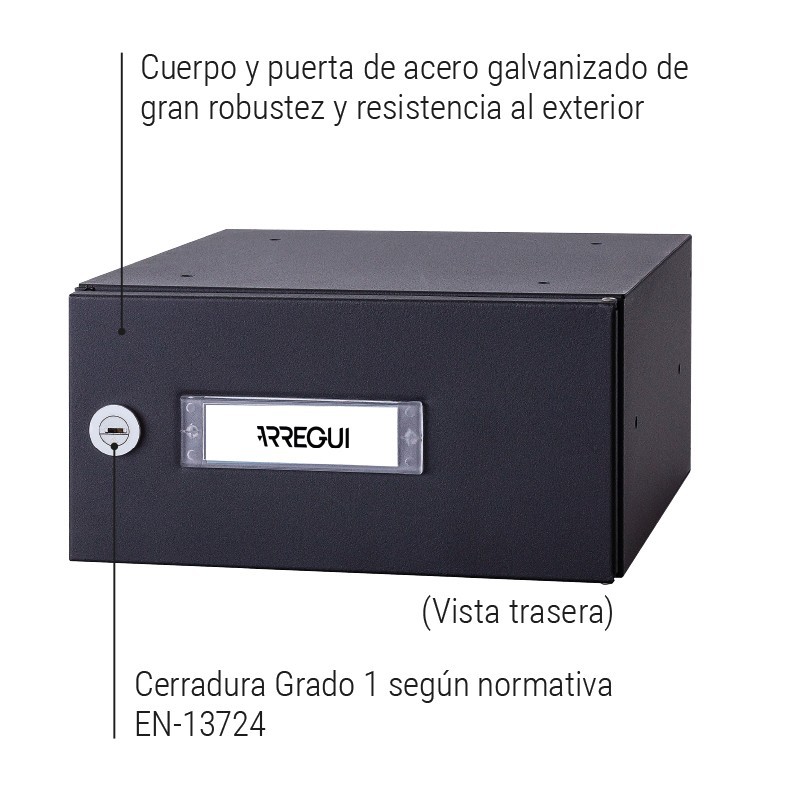 EVOLUZIONE DOPPIA| Cassetta postale con doppio accesso| ARREGUI