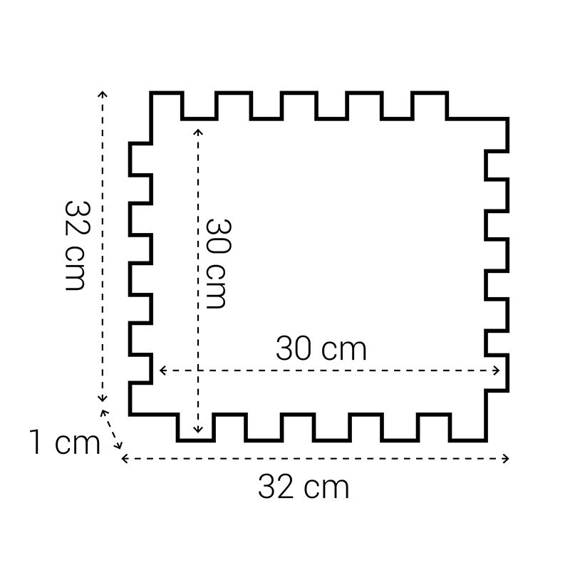 Puzzle Carpet with Numbers | ARREGUI
