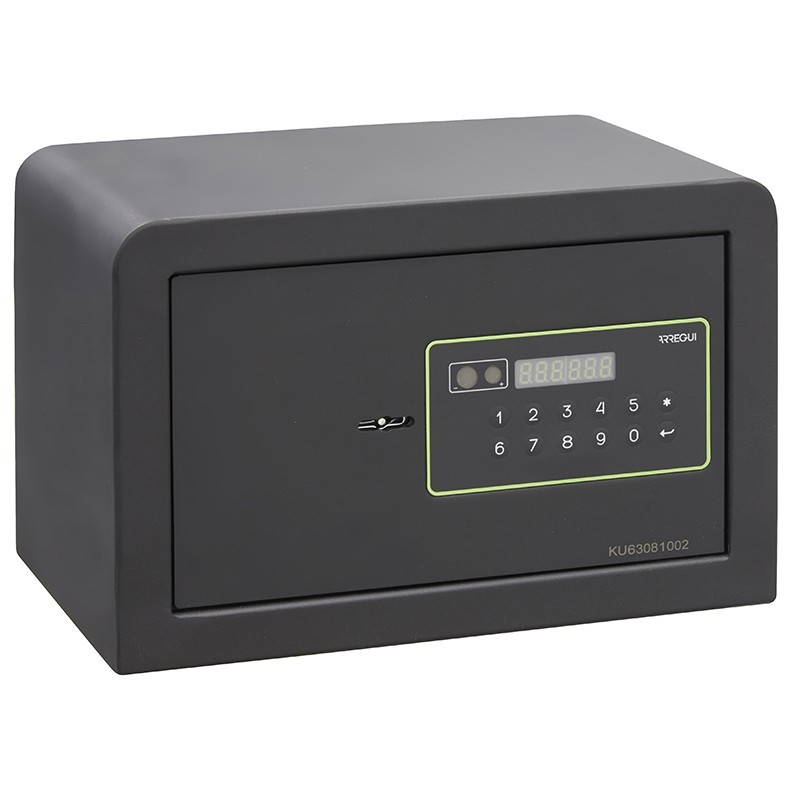 Surface-Mounted Black Electronic+Key Safe | ARREGUI