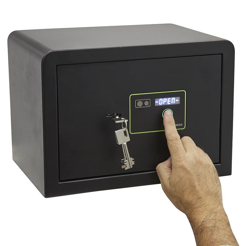 Surface-Mounted Safe Kuro Fingerprint+Key | ARREGUI