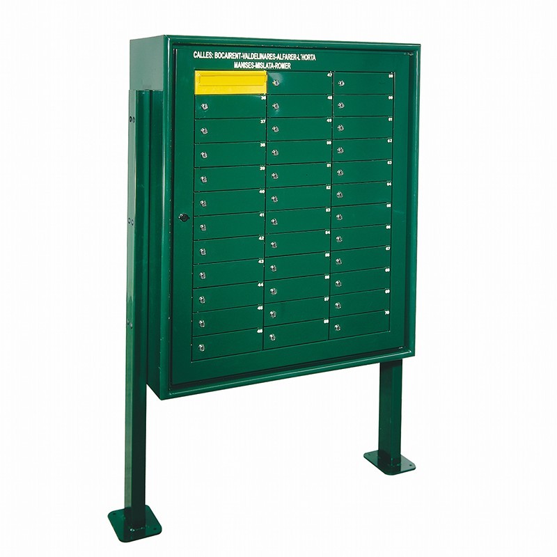 Centralized opening BCP|Horizontal pluridomiciliary mailbox| ARREGUI