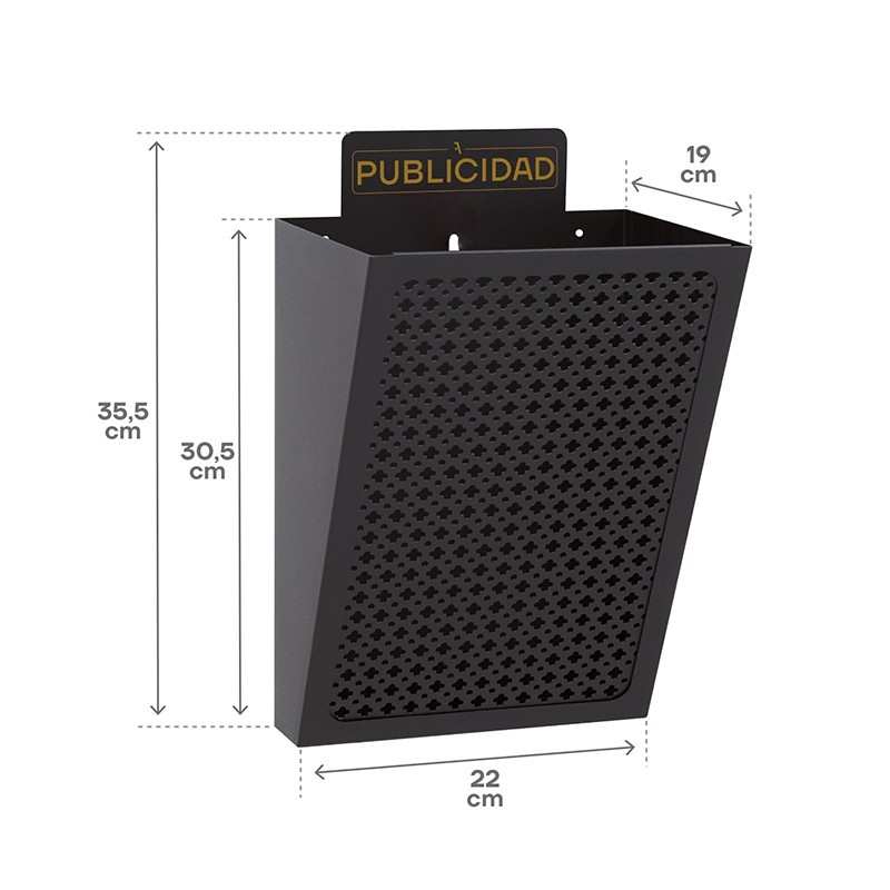 Cestino Pubblicitario con Griglia 7,5 L | ARREGUI