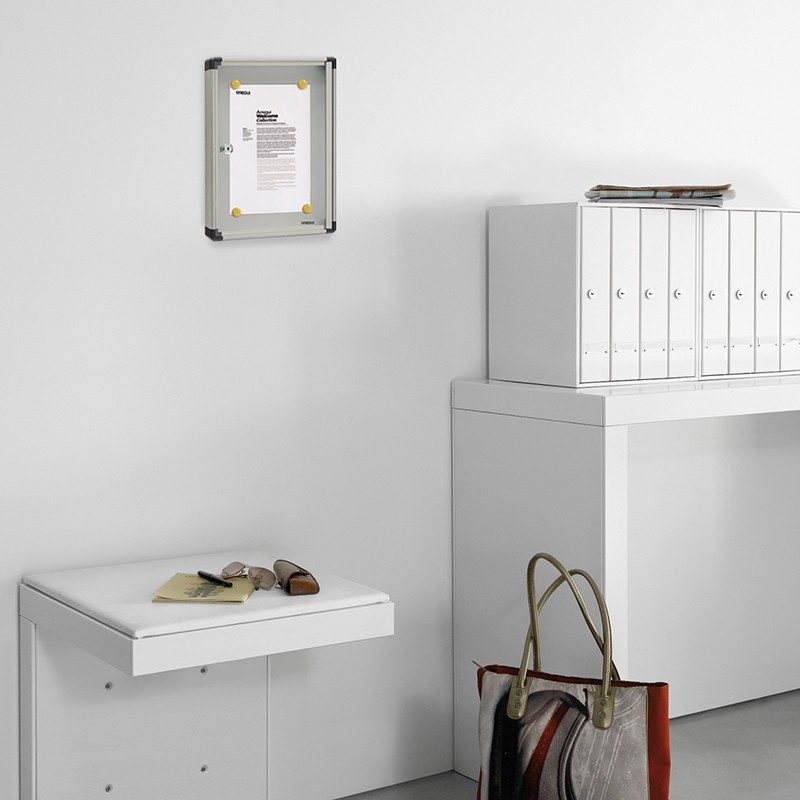 Aluminum Notice Board - 1 A4 Sheet | ARREGUI