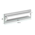 Stainless Steel Letterbox 23 cm | ARREGUI