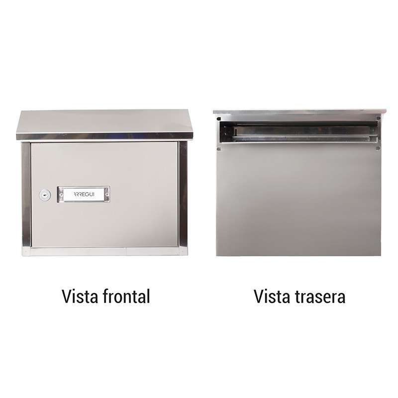 Letter Collection Box Stainless Steel Size DIN A4 | ARREGUI