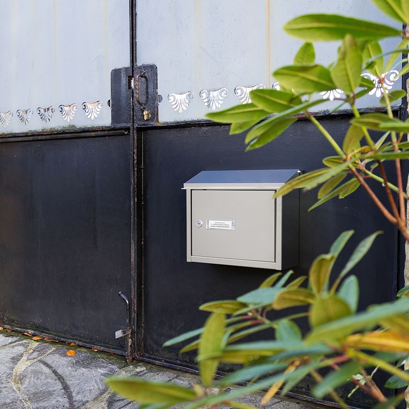 Letter Collection Box Stainless Steel Size DIN A4 | ARREGUI