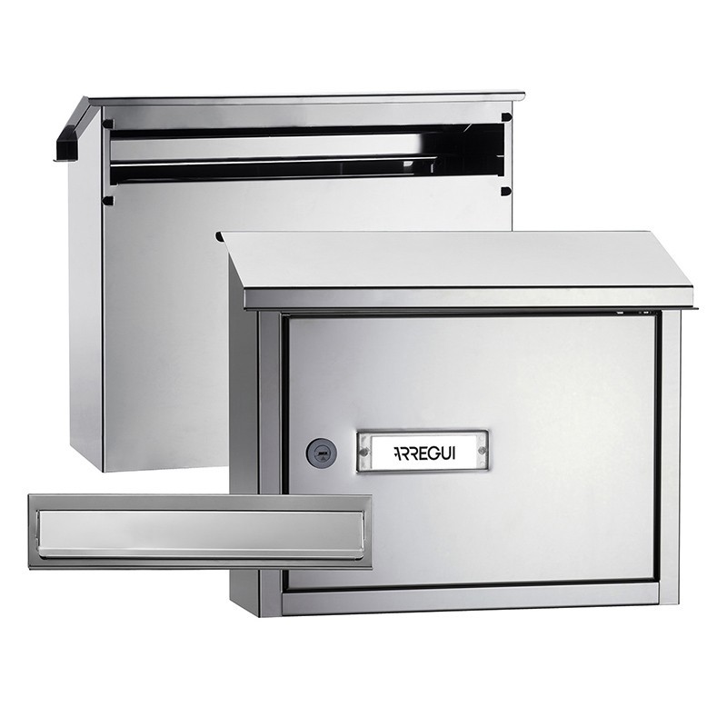 Pack Portabiglietti più Portacarte Acciaio Inox DIN A4 | ARREGUI