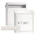 Pack Letterbox plus Stainless Steel Letter Collector A5 | ARREGUI