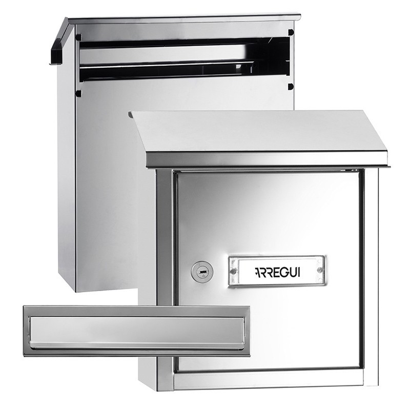 Bocacartas Pack plus Stainless Steel Letter Collector DIN A5 | ARREGUI