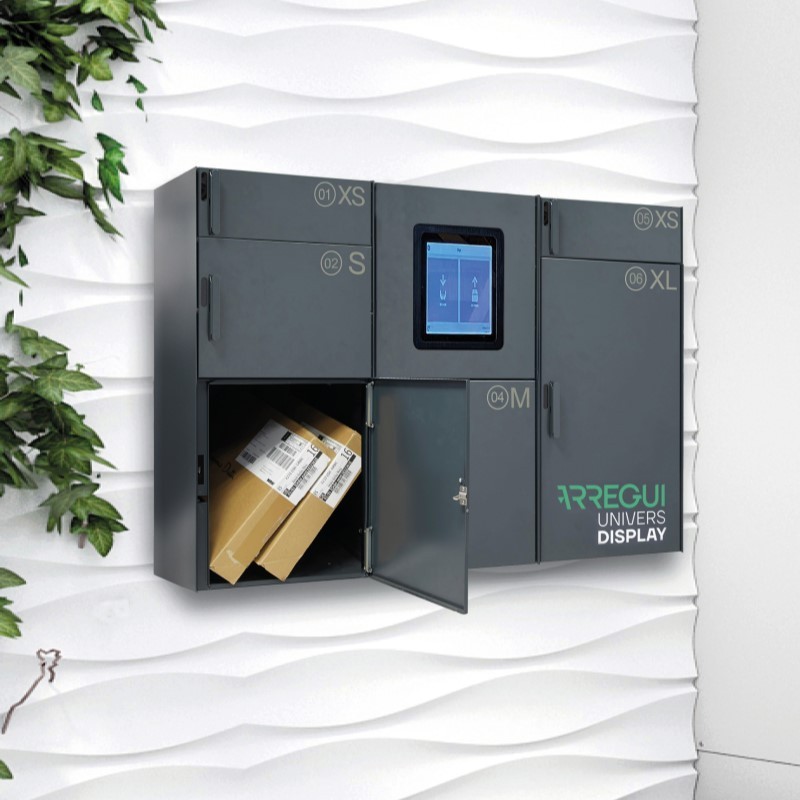 Univers display Smart Parcel Locker Community | ARREGUI