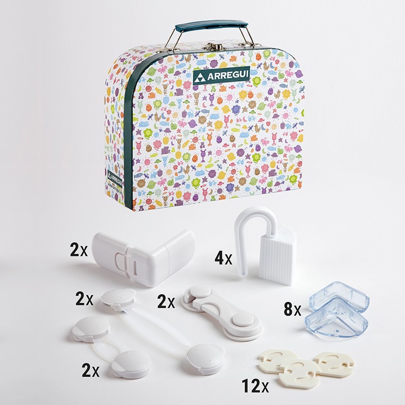Child Safety Briefcase with 32 pieces | ARREGUI