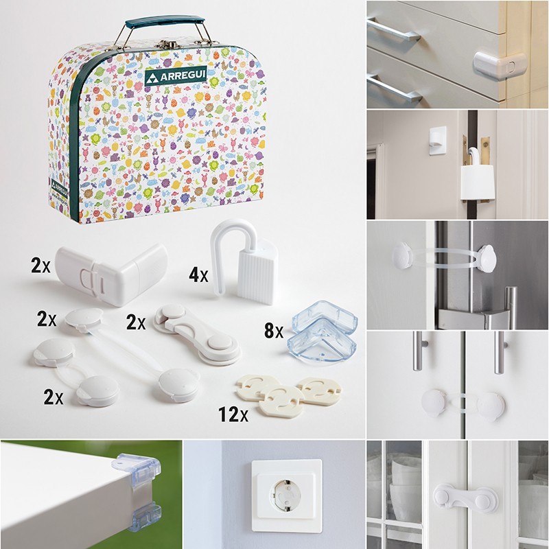 Child Safety Briefcase with 32 pieces | ARREGUI