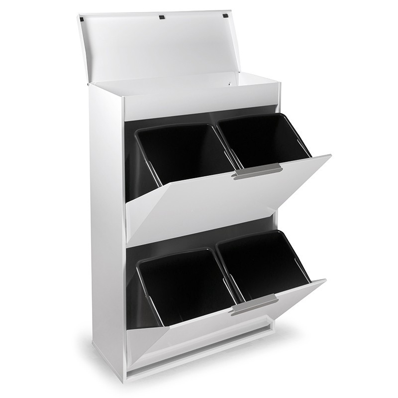 Cubo della Spazzatura e Riciclaggio Ecoclas Plus 4x17 L | ARREGUI